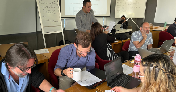 focus group during SALURBAL team meeting 2023